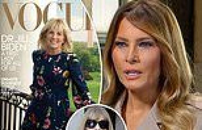 Saturday 14 May 2022 05:58 AM Melania attacks 'biased' Anna Wintour for putting Jill Biden on cover but ... trends now