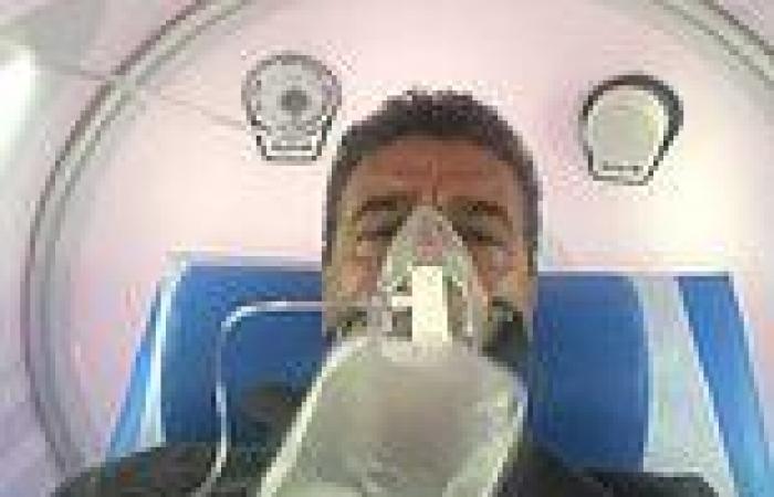 Saturday 14 May 2022 04:55 PM Chris Kamara shares picture from an oxygen chamber trends now