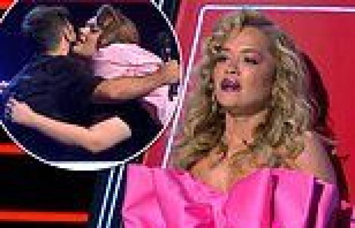 Sunday 15 May 2022 01:37 PM Rita Ora breaks down in tears after an emotional Battle showdown on The Voice ... trends now