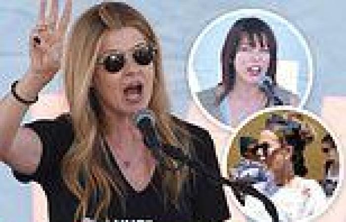 Sunday 15 May 2022 02:58 AM Women's March DTLA: Connie Britton, Milla Jovovich, Kate Beckinsale and more ... trends now