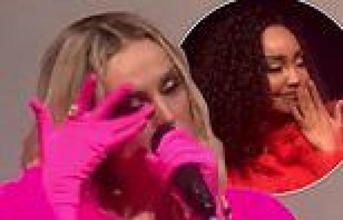Sunday 15 May 2022 02:04 AM Little Mix burst into tears as they perform FINAL gig and global live stream trends now