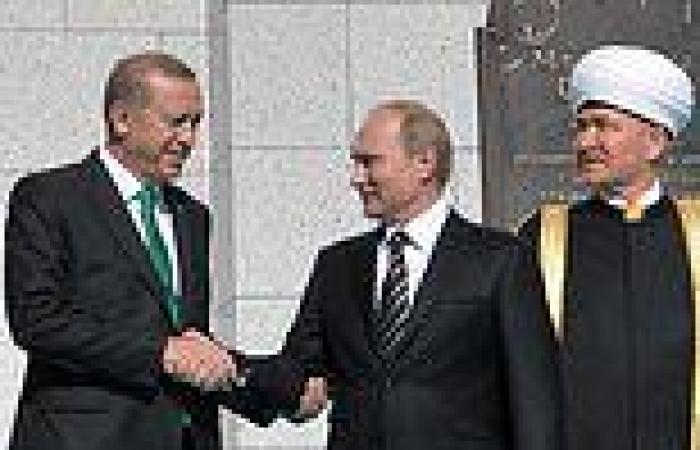 Monday 16 May 2022 10:10 PM Turkey hands Vladimir Putin a boost by refusing to back Finland and Sweden's ... trends now
