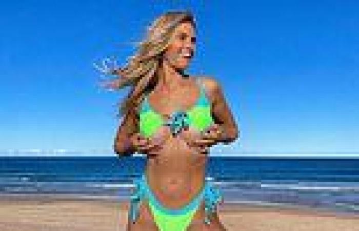 Monday 16 May 2022 05:13 AM Natalie Roser shows off some underboob and her ripped abs in a very daring neon ... trends now