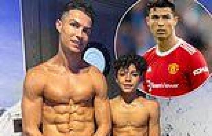 Tuesday 17 May 2022 01:19 AM Cristiano Ronaldo shows off his fit physique as he poses alongside his namesake ... trends now