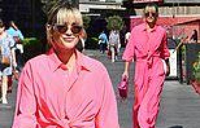 Tuesday 17 May 2022 11:13 AM Ashley Roberts dons a bright pink co-ord as she departs the Heart FM studios trends now