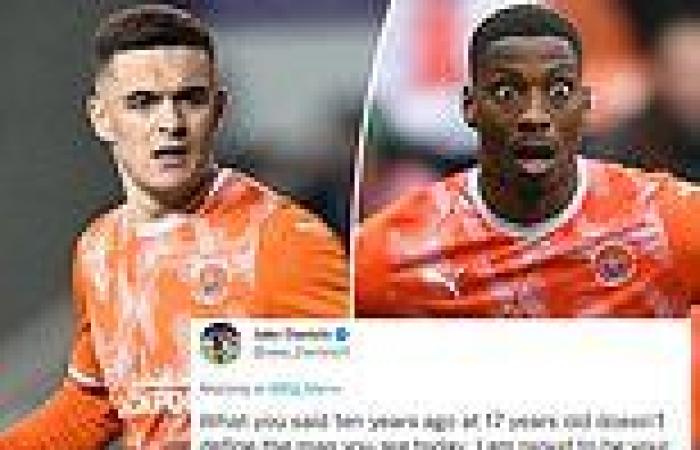 sport news Jake Daniels insists he is 'proud' to be Marvin Ekpiteta's Blackpool team-mate trends now