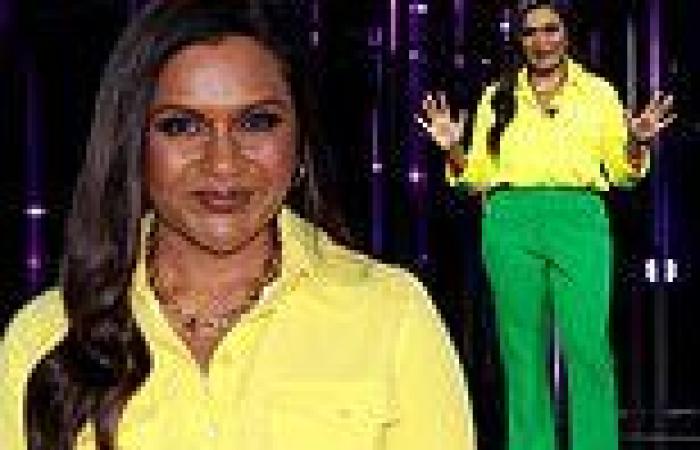 Wednesday 18 May 2022 07:55 PM Mindy Kaling is a ray of sunshine in a canary yellow top at Warner Bros ... trends now