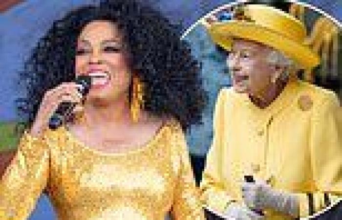 Wednesday 18 May 2022 02:04 AM Diana Ross, 78, 'set to headline The Queen's Platinum Jubilee Concert in first ... trends now