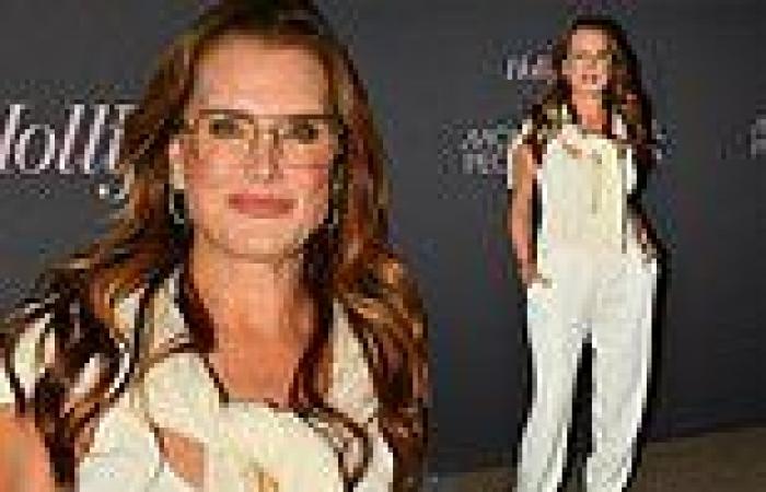 Wednesday 18 May 2022 02:13 AM Brooke Shields stuns in a casual monochrome cream outfit at Hollywood Reporter ... trends now