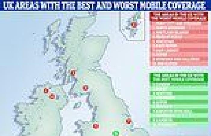 Thursday 19 May 2022 12:25 PM UK's best areas for mobile coverage revealed - with Camden, Brent and Watford ... trends now