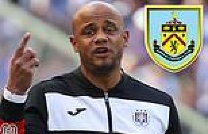 sport news Man City legend Vincent Kompany is 'named leading contender for the Burnley job' trends now