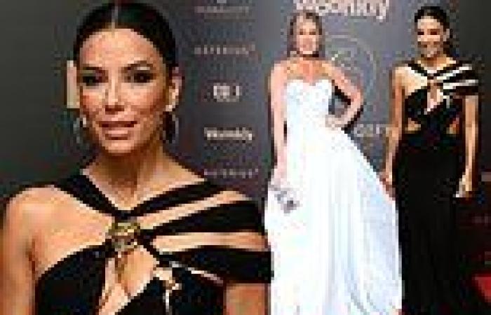 Thursday 19 May 2022 10:55 PM Eva Longoria and Hofit Golan look glamorous at the Global Gift Gala photocall ... trends now