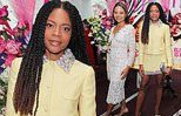 Thursday 19 May 2022 12:25 AM Naomie Harris looks glamorous in yellow outfit with a bejewelled trim to My ... trends now