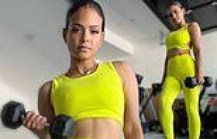Thursday 19 May 2022 03:34 PM Christina Milian looks incredible as she flashes her toned abs in a neon yellow ... trends now