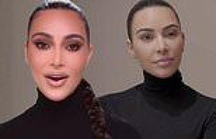 Thursday 19 May 2022 06:25 AM I woke up like this! How unfiltered Kim Kardashian REALLY looks in the morning ... trends now