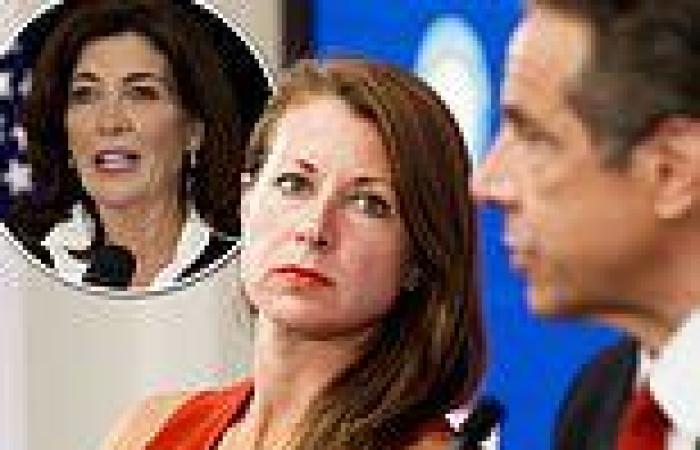 Sunday 22 May 2022 02:22 AM Andrew Cuomo's former top aide Melissa DeRosa slams his successor Kathy Hochul trends now