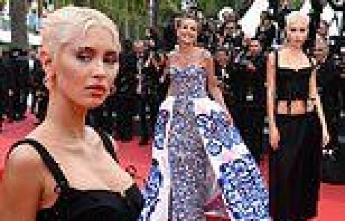 Sunday 22 May 2022 07:28 PM Iris Law flashes her washboard abs in a chic black corset top and skirt co-ord ... trends now