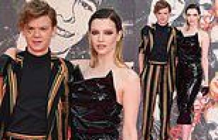 Monday 23 May 2022 07:46 PM Talulah Riley  poses with dapper beau Thomas Brodie-Sangster at London premiere ... trends now