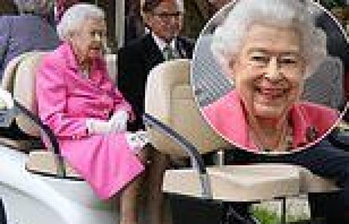 Monday 23 May 2022 10:10 PM It's the Queen of carts! The Queen was in full bloom at Chelsea Flower Show, ... trends now