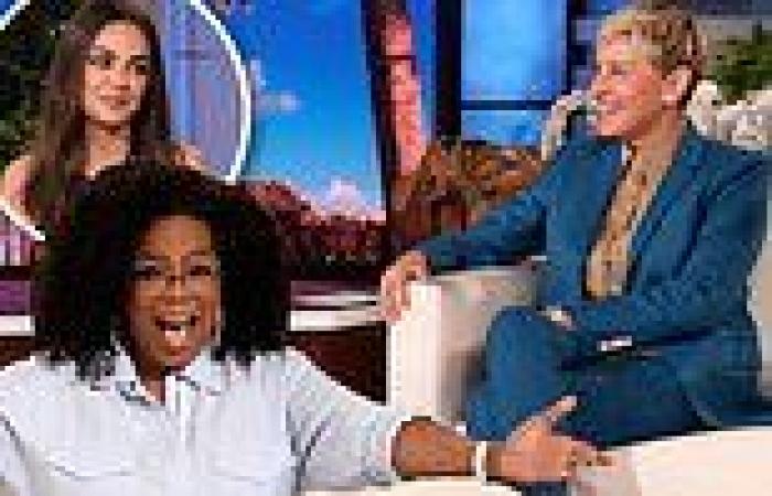 Tuesday 24 May 2022 06:52 PM Oprah Winfrey and Mila Kunis make final appearances on the Ellen DeGeneres Show trends now