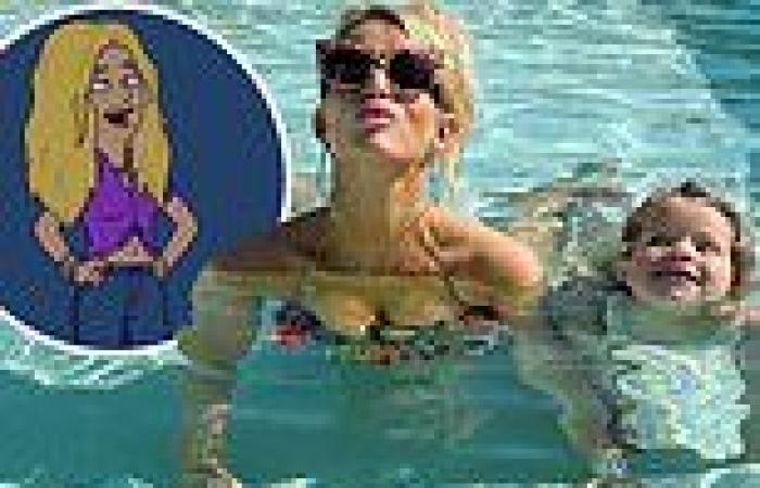 Tuesday 24 May 2022 03:25 PM Jessica Simpson swims with 'yogi' daughter Birdie Mae in cute snap trends now