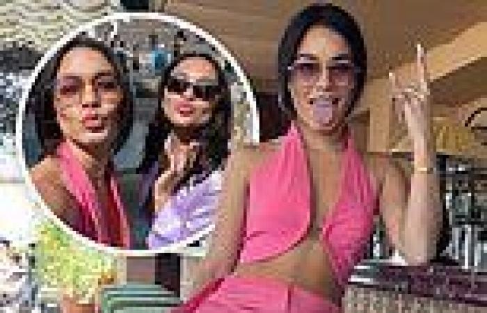 Wednesday 25 May 2022 04:10 AM Vanessa Hudgens bares midriff in pink co-ord as she shares photos from trip to ... trends now