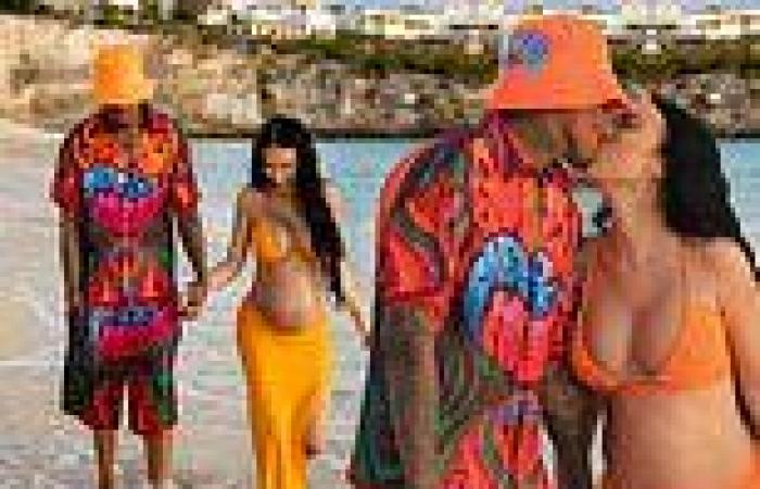 Wednesday 25 May 2022 10:46 PM Nick Cannon and Bre Tiesi share loved-up snaps from their tropical babymoon trends now
