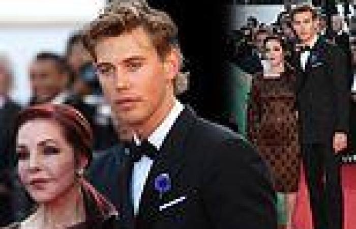 Wednesday 25 May 2022 10:55 PM Austin Butler cuts a suave figure in a black suit with a glam Priscilla Presley ... trends now