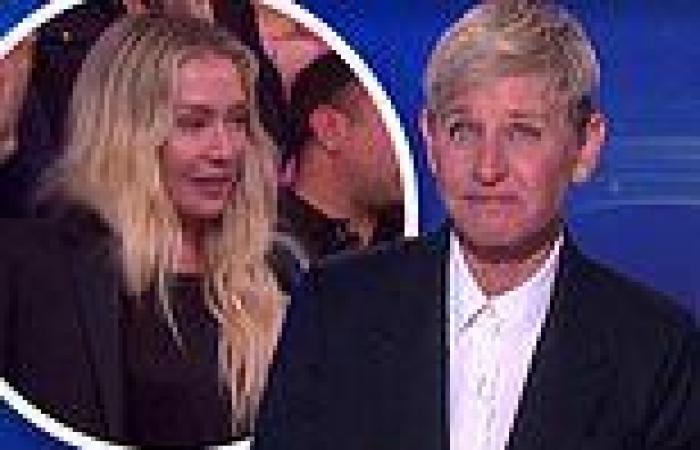 Wednesday 25 May 2022 11:31 PM Ellen DeGeneres in TEARS as she's supported by wife Portia de Rossi on final ... trends now