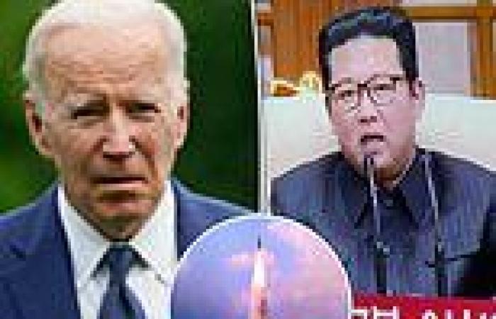 Wednesday 25 May 2022 03:34 AM North Korea fires off three ballistic missiles AFTER Biden leaves Asia trends now