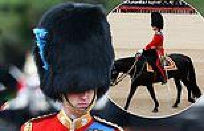 Sunday 29 May 2022 05:49 PM Was Prince William's horse at Trooping the Colour suffering with an injury? trends now