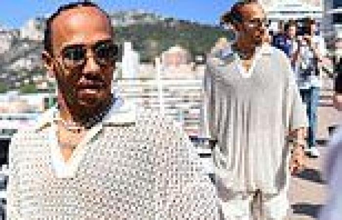 Sunday 29 May 2022 12:43 PM Lewis Hamilton shows off his expert sense of style in diamond encrusted shirt ... trends now