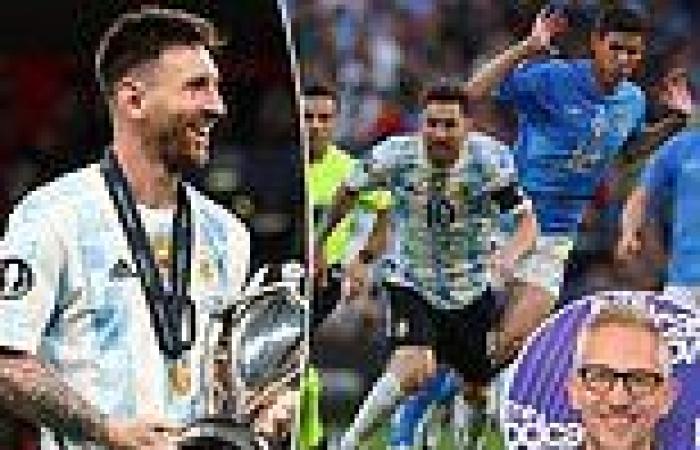 sport news Gary Lineker hails 'incomparable' Lionel Messi after his Finalissima masterclass trends now