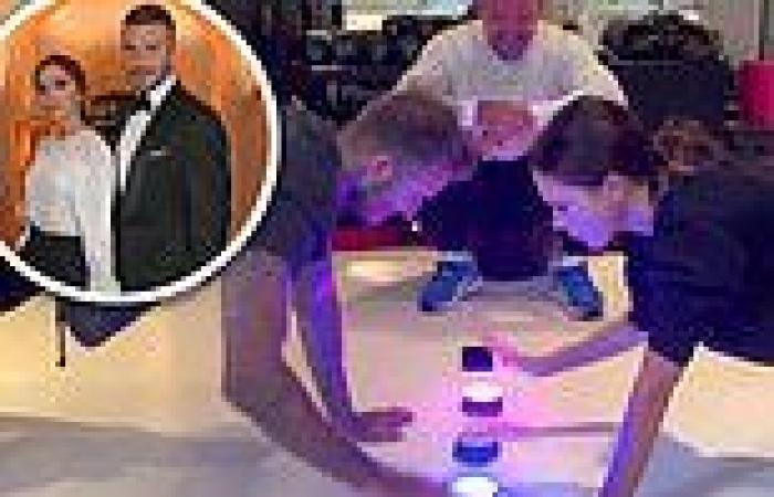 Thursday 2 June 2022 09:34 AM David Beckham competes against wife Victoria as they go head to head in a gym ... trends now