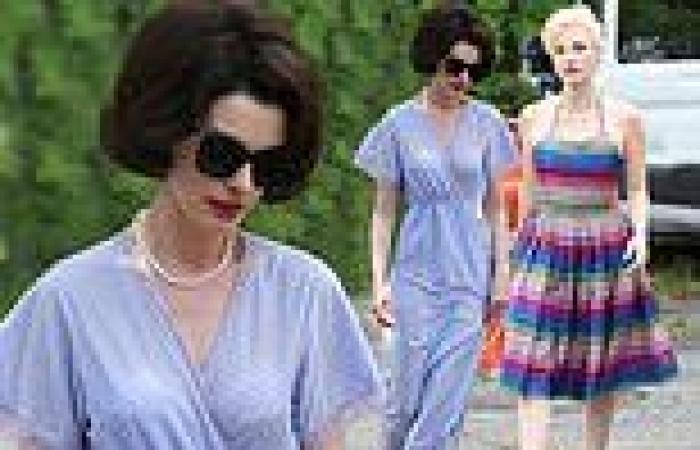 Saturday 4 June 2022 02:49 AM Anne Hathaway and Jessica Chastain transform into 60s sirens while on set of ... trends now