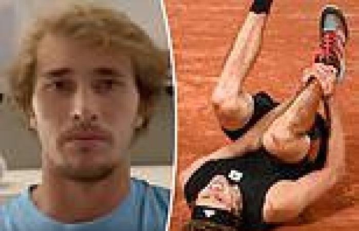 sport news Alexander Zverev describes his ankle injury as 'very serious' trends now