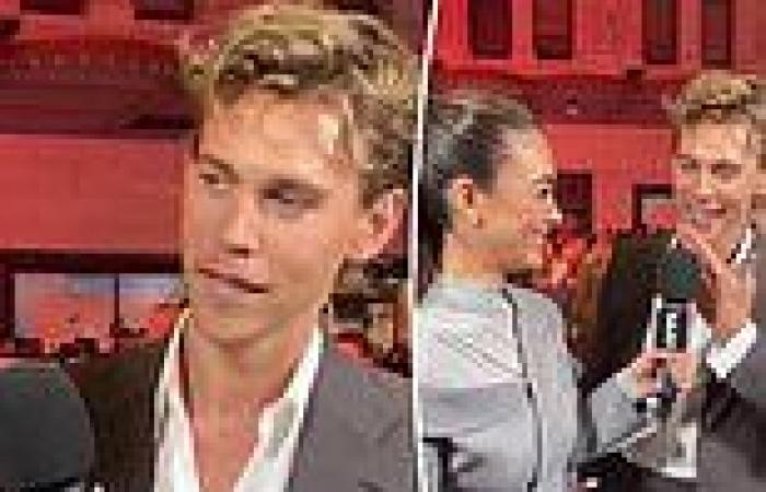 Tuesday 7 June 2022 01:19 AM Elvis star Austin Butler seductively bites his lip while speaking to Aussie ... trends now