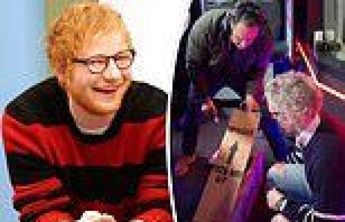 Wednesday 8 June 2022 01:10 AM Ed Sheeran sends Nova's Fitzy and Wippa a VERY cheeky gift all the way from the ... trends now