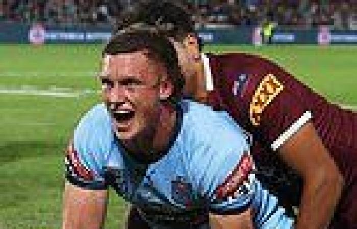 sport news State of Origin: New South Wales score Jack Wighton against Queensland trends now