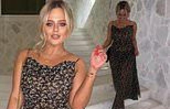 Friday 10 June 2022 06:34 PM Emily Atack gives a glimpse at her underwear in floral sheer dress after ... trends now