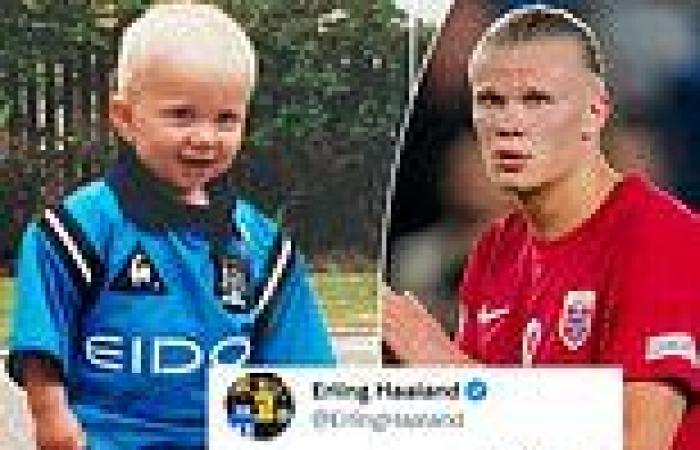 sport news 'See you soon!' Manchester City further tease arrival of Erling Haaland in ... trends now
