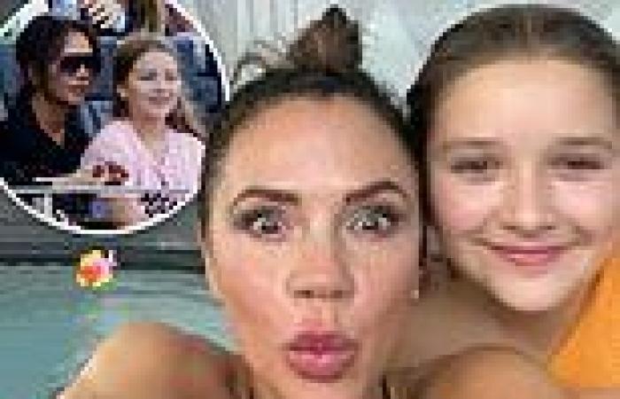 Sunday 12 June 2022 04:37 PM Victoria Beckham shares adorable selfie with youngest daughter as they splash ... trends now