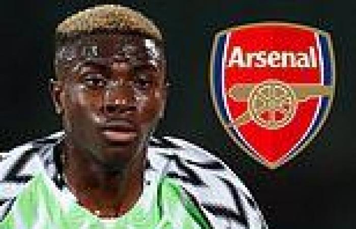 sport news Arsenal target Victor Osimhen scores FOUR goals for Nigeria in record win trends now