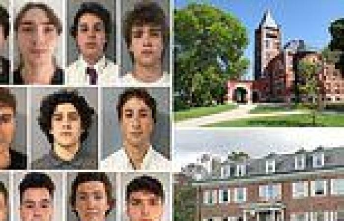 Thursday 16 June 2022 07:01 PM Two dozen frat boys charged with alleged hazing new members at SAE University ... trends now