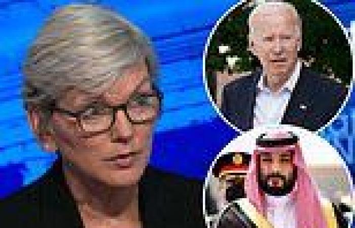 Sunday 19 June 2022 09:07 PM Biden WILL meet with Saudi Crown Prince to talk oil prices Energy Sec Granholm ... trends now