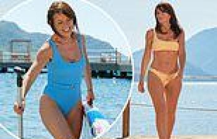 Tuesday 21 June 2022 09:34 AM Davina McCall, 54, displays her toned frame in swimsuits during sunkissed ... trends now