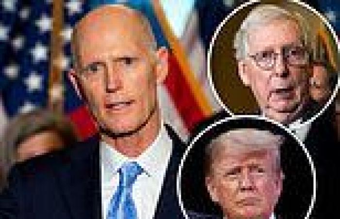 Wednesday 22 June 2022 07:23 PM Florida Sen. Rick Scott refuses to endorse Mitch McConnell for majority leader trends now