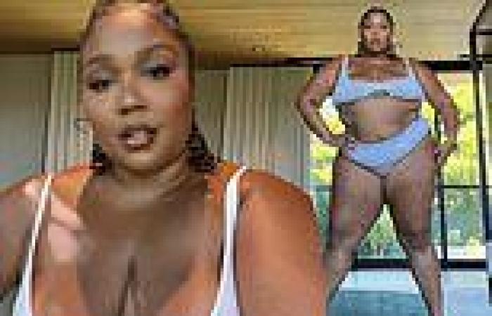 Wednesday 22 June 2022 12:56 AM Lizzo puts her world-famous figure on display in skimpy lingerie as she declares trends now