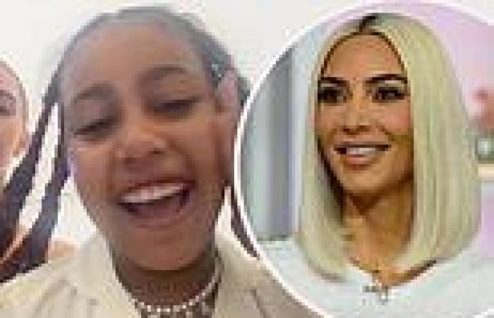 Thursday 23 June 2022 09:51 PM North the influencer! Kim Kardashian recruits nine-year-old daughter to test ... trends now