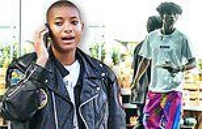 Friday 24 June 2022 04:00 AM Willow Smith puts on a leggy display on a grocery run while brother Jaden ... trends now